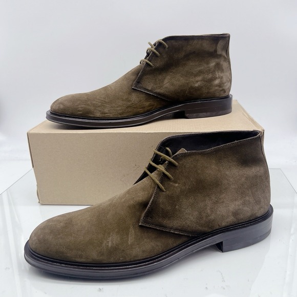 To Boot New York Richard Men\'s Chukka Boots Brown Suede Lace Up US 10.5 $450 main image 9